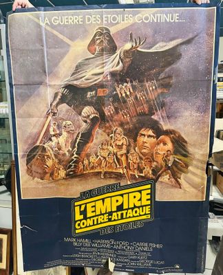 Star Wars : L'Empire contre-attaque - Affiche française du film