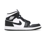 nike air jordan 1 mid black white