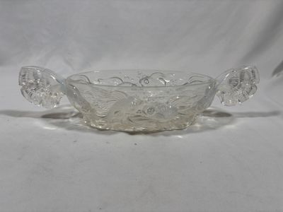an image of a glass bowl on a white background