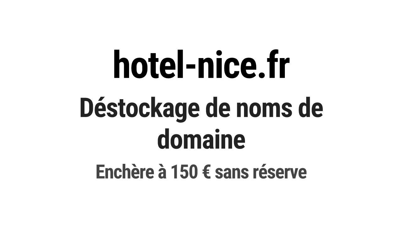 Destockage & Invendus