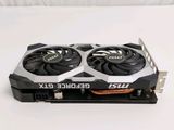 a close up of a video card with two fans
