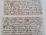 a close up of a piece of paper with writing on it