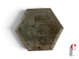 an image of a silver coin with a picture of a soldier