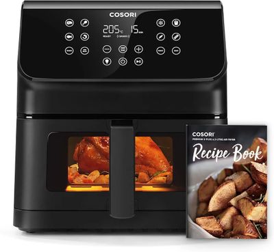 COSORI Air Fryer 6.2L,Avec Fenêtre Visible,Esay Fryer 12-en-…