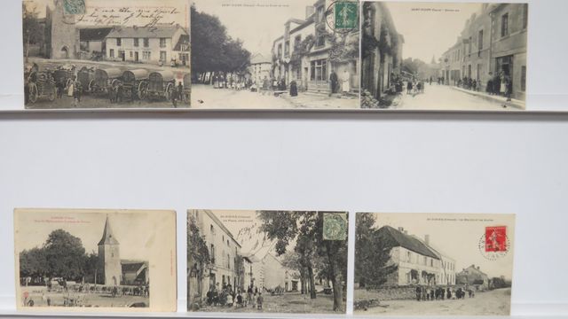 St-Dizier-Leyrenne : Lot de 6cpa, dont 2 avec défauts (1 recollée...