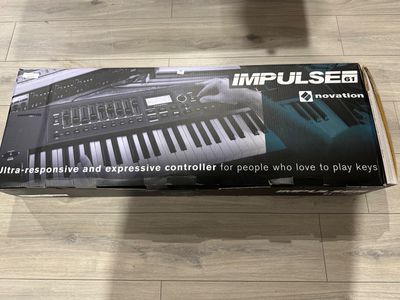 Clavier-maitre MIDI 61 touches, NOVATION, IMPULSE 61. - Photo 1