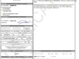 a document with a barcode on it and a barcode on the back of it
