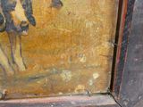 une peinture représentant une vache sur la façade d'un immeuble