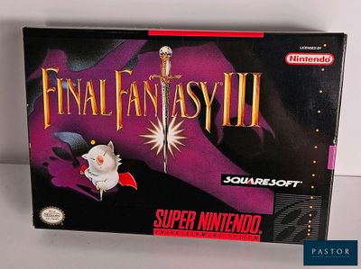 an image of a box of nintendo game final fantasy iii