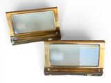 deux miroirs posés l'un sur l'autre