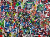 an image of a painting made of many different colors of paint