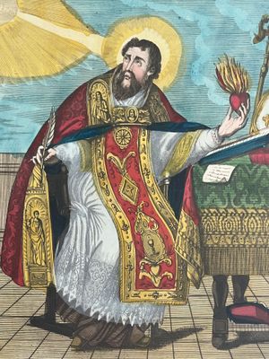 [Imagerie populaire]. SAINT AUGUSTIN.