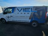 a van that is parked in a parking lot