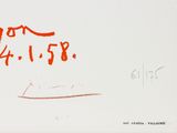 a drawing of a clock on a wall with writing on it