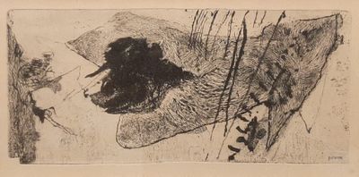drawing of a black and white drawing of a dog and a cat