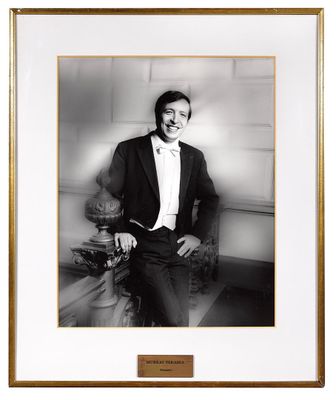 Geert KOOIMAN (1936). Portrait de Murray Perahia.