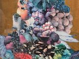 a picture of a picture of a bunch of fruits and vegetables