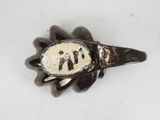 a ring with a picture of a man and a woman on it