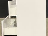 an image of a white refrigerator with its door open