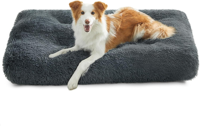 FEANDREA - Lit pour chien XL - 110 x 73 cm - Peluche douce -…