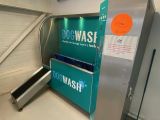 an image of a dog wash station in a building