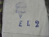 a close up of a military uniform with a parachute on it
