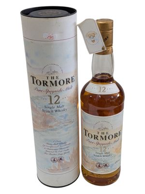 the tormore 12 year old single malt scotch whisky