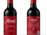 two bottles of wine on a white background