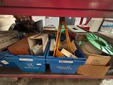 many boxes that are sitting on a table