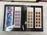 a picture of a book with stamps on it