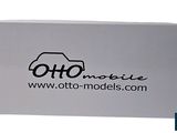 a close up of a white box with a logo on it