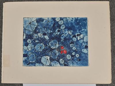 Éditions empreintes vers 1970 Estampes en couleur portant le…