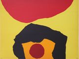 une image représentant un tableau où l'on voit un homme avec une pomme rouge sur la tête