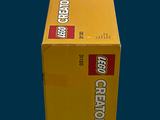 a yellow box with a picture of a train on it