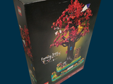 a box that has a picture of a tree in it