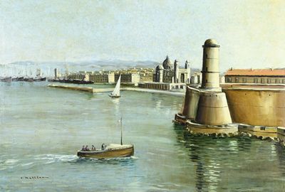 École du début du XXème siècle, dans le goût de Louis NATTER…