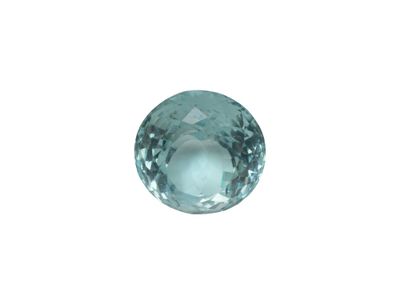 a blue topazte gems on a white background