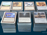 a lot of cards that are sitting on top of each other