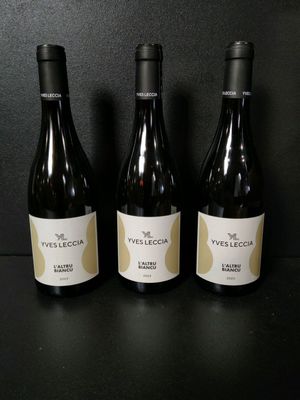 3 bouteilles de vin blanc L'Altru Biancu Yves Leccia 2023 - … - Photo 1