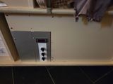 an image of a small electrical device in a room