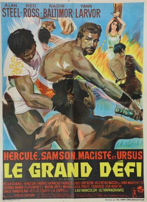 The Grand Devil - Affiche de cinéma 11 x 17 - Style français A