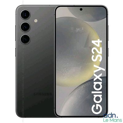 un gros plan sur l'arrière d'un Samsung S9 noir
