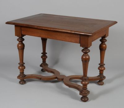 an image of a small table with a wooden top