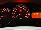a close up of a speedometer in a car
