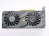 an image of a close up of a graphics card on a white surface