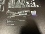 a close up of the back of a laptop with a sticker on it