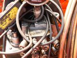 a close up view of a gauge on a fire hydrant