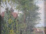 une image d'un tableau sur le mur d'une maison
