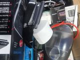 a box full of electronics that is sitting on a table