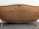 a couch made out of a large piece of cardboard